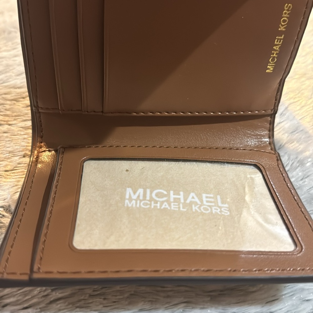 NWT Michael Michael Kors Jet Set Charm Dahlia Multi Trifold Wallet - Picture 8 of 10